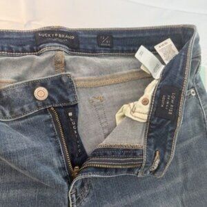 Lucky Brand Low Rise Skinny Jeans Blue Denim Medium Wash 5-Pocket Women